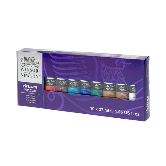 Winsor & Newton Artisan vízzel hígítható olajfesték készlet - 10x37 ml
