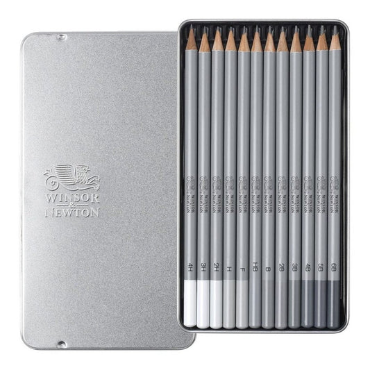 Winsor & Newton grafitceruza készlet, 4H-6B - 12 db