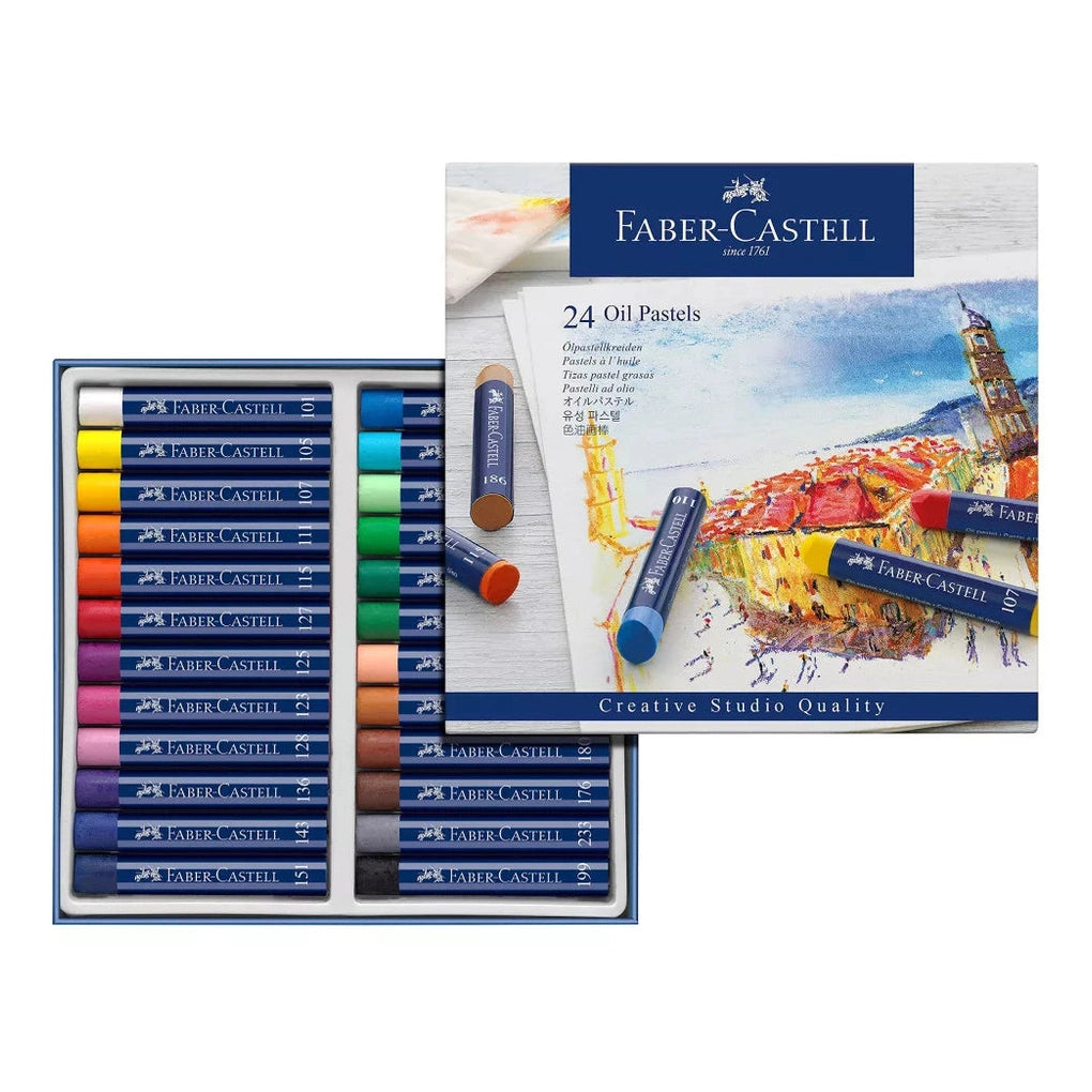 Faber-Castell Creative Studio Olajpasztell - 24 db-os készlet