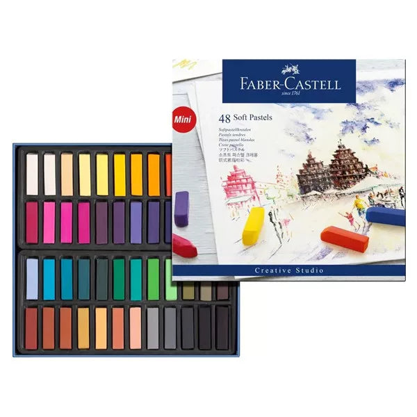 Faber-Castell Creative Studio porpasztell - 48 db-os félkrétás készlet