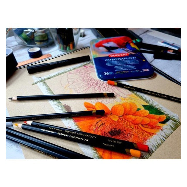Derwent Chromaflow színes ceruza - 36 db-os