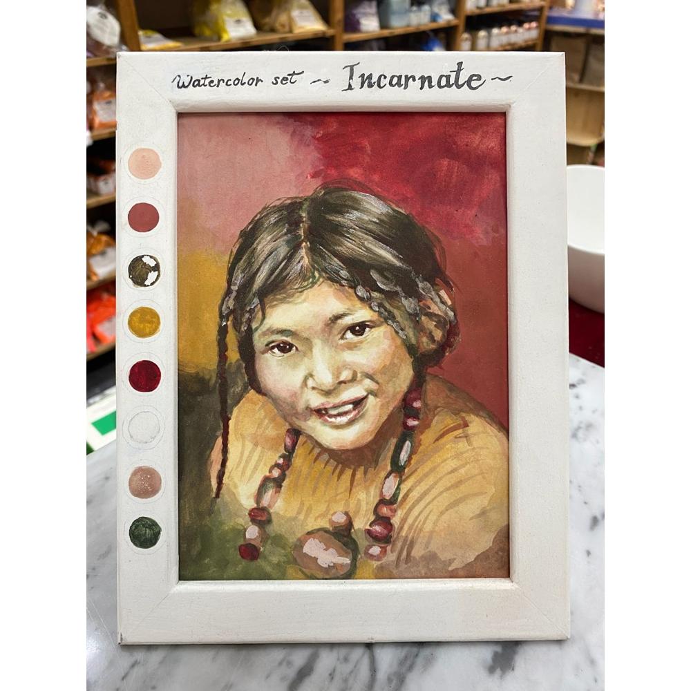 Kremer Incarnate Akvarell Paletta