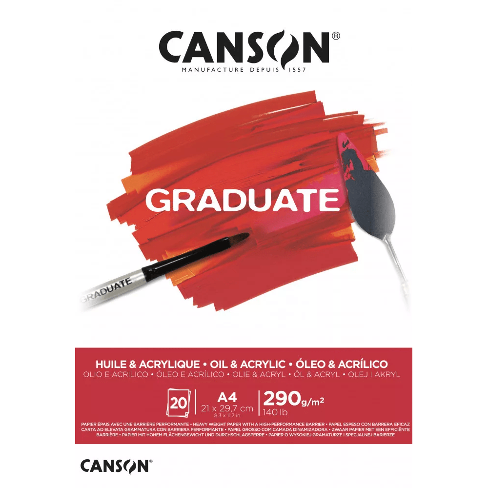 Canson Graduate olaj-és akriltömb