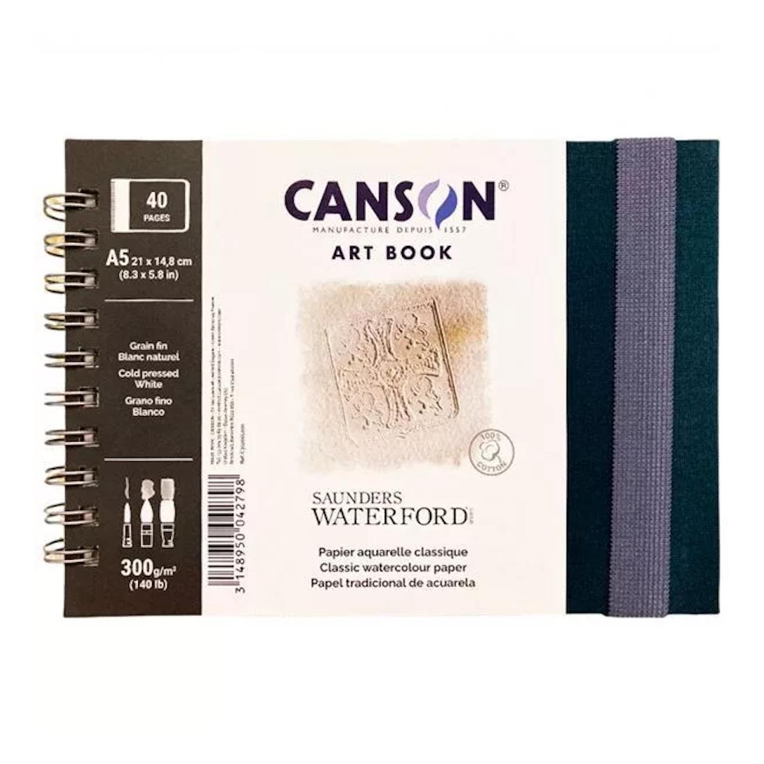 CANSON Saunders Waterford Art Book Akvarellkönyv