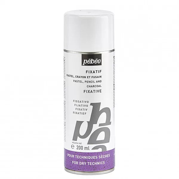 Pébéo fixatív spray - pasztellhez és szénhez, 200 ml
