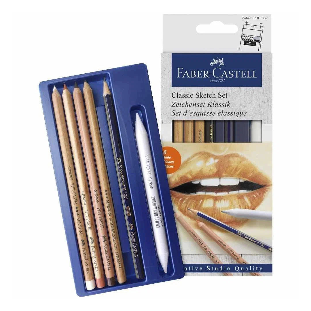 Faber-Castell Sketch rajzkészlet, 6 db