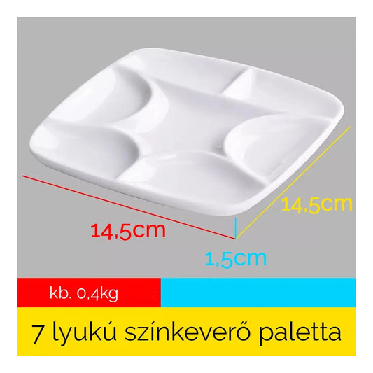 Meeden porcelán paletta