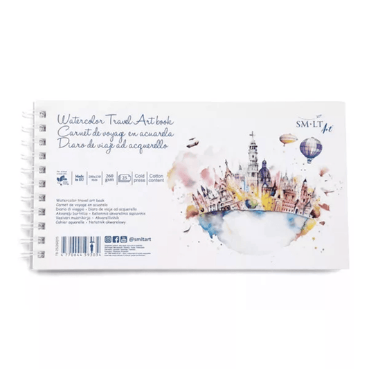 SMLT Art Spirálos Akvarell papír tömb