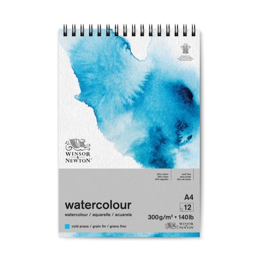 Winsor & Newton akvarell papír tömb - Spirálkötésű