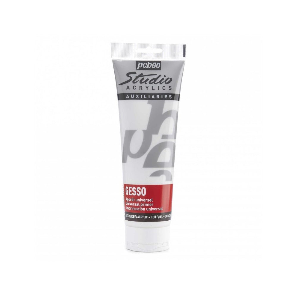 Pébéo Gesso alapozó - 250 ml, fehér