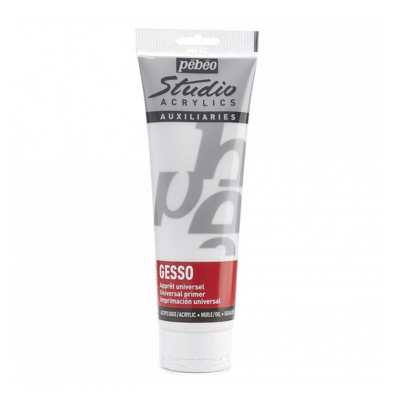 Pébéo Gesso alapozó - 250 ml, fehér