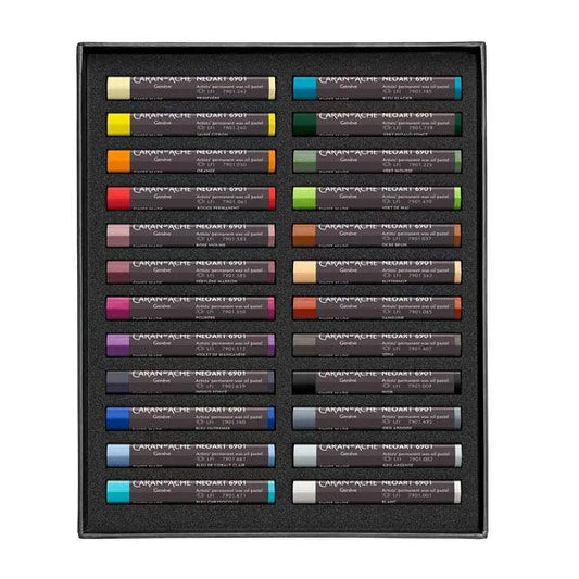Caran d'Ache Neoart 6901 olajpasztell készlet, 24 db