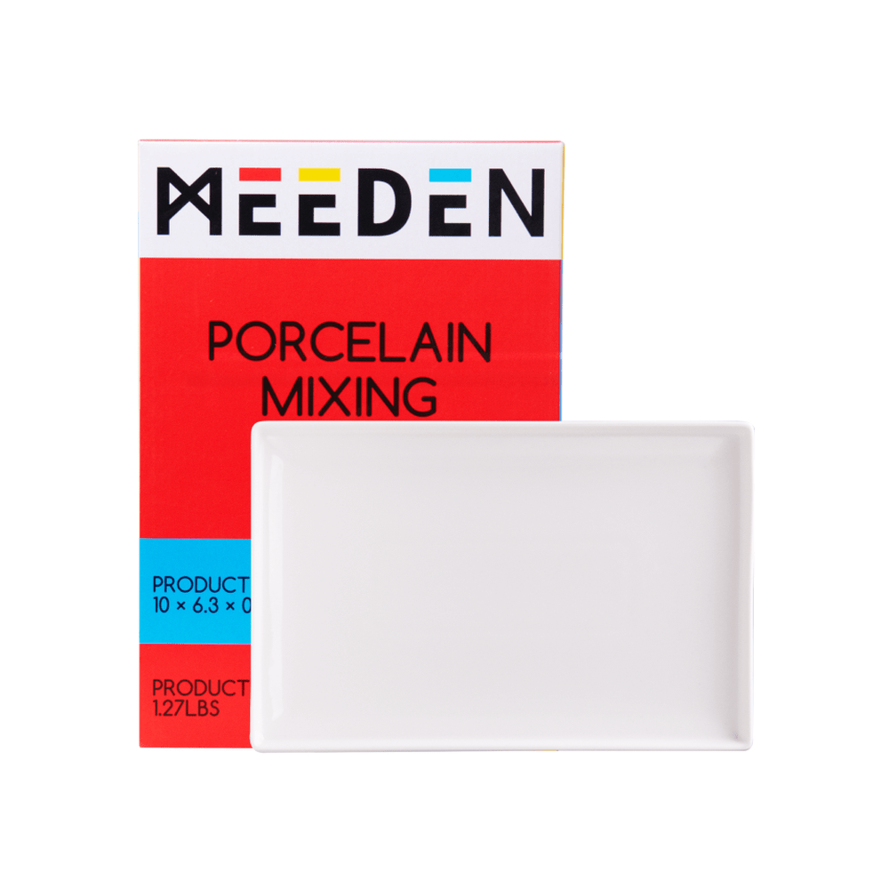 Meeden porcelán paletta 25x16 cm
