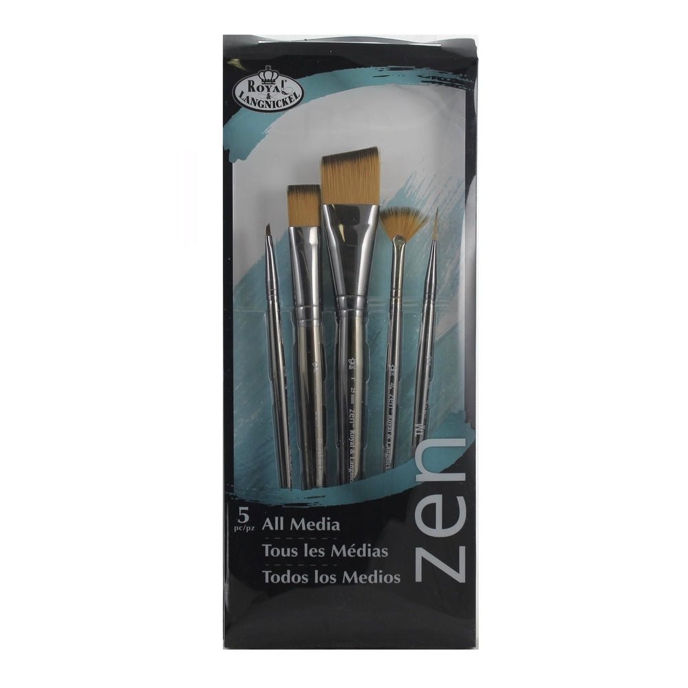 Royal & Langnickel Zen ecsetkészlet, ferde, 5 db