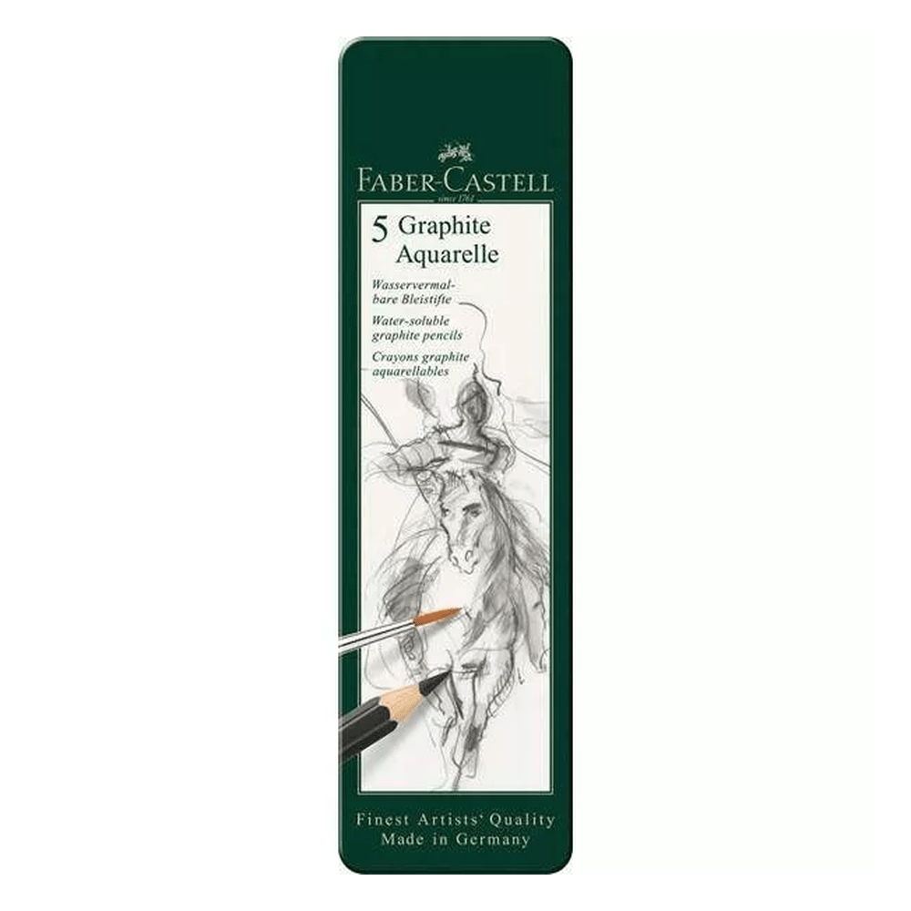 Faber-Castell akvarell grafitceruza, 5 db-os készlet
