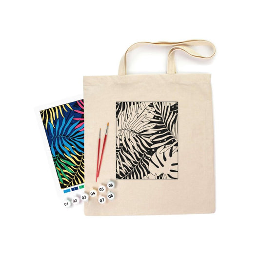 ROSA Talent Vászontáska festőkészlet - levelek