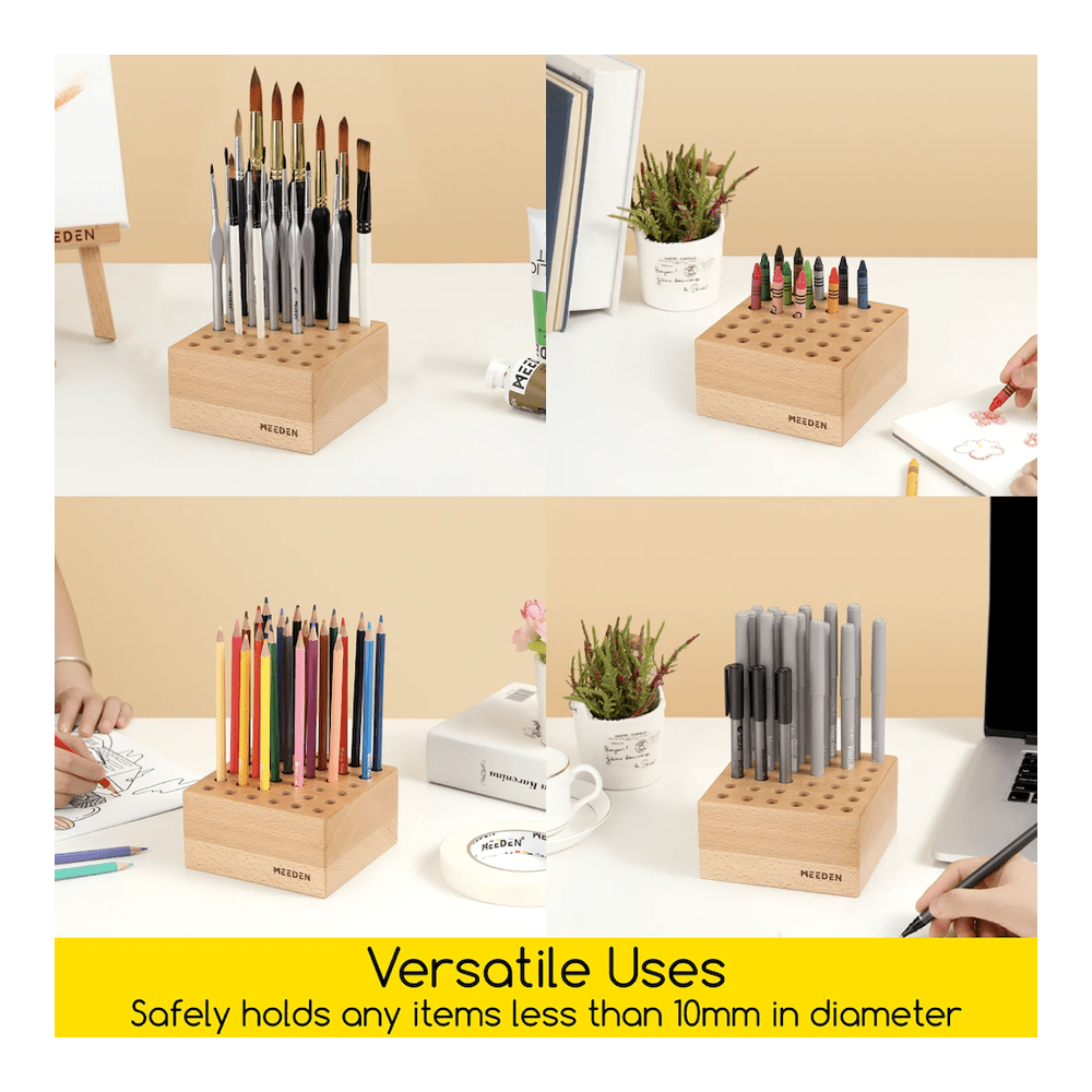 Meeden bükkfa ecsettartó