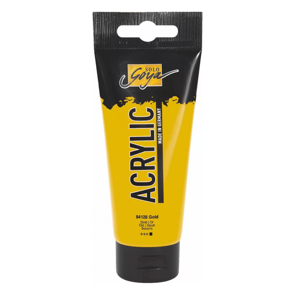 Kreul Solo Goya akrilfesték, tubusos, 100 ml - arany metál