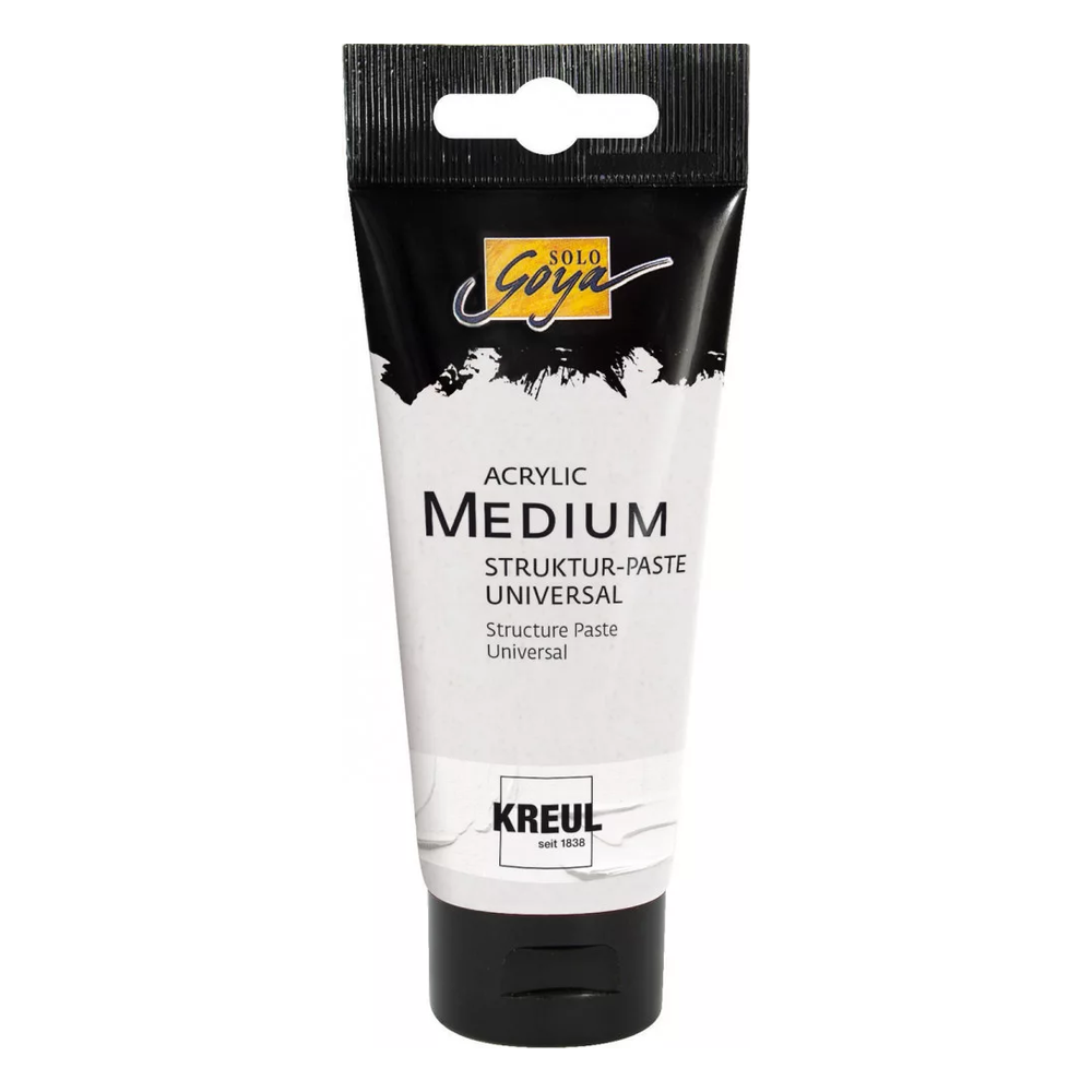 Kreul Solo Goya médium akrilhoz, tubusos, 100 ml - struktúrapaszta