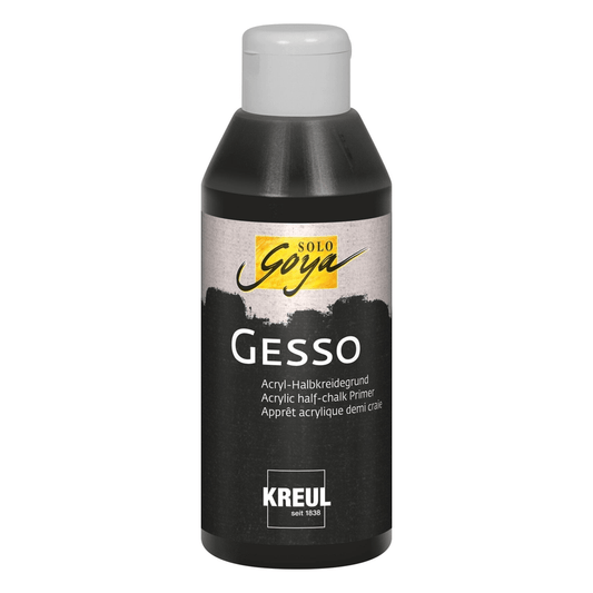 Kreul Solo Goya Gesso Primer - Fekete 250 ml