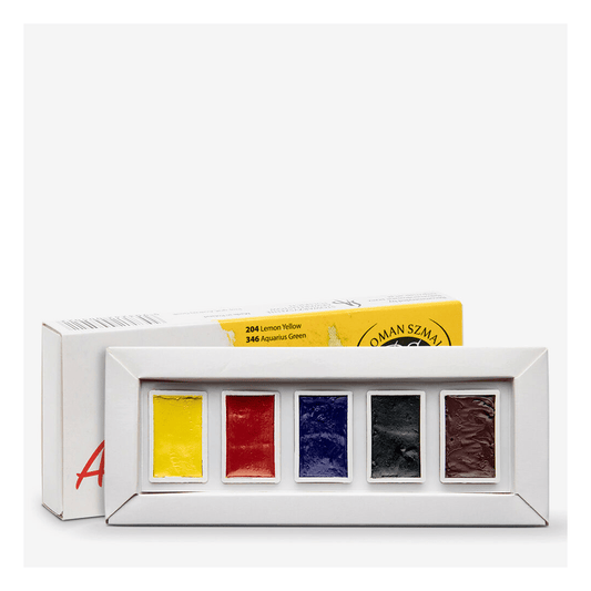 Roman Szmal – Aquarius 5db egész szilkés akvarell készlet