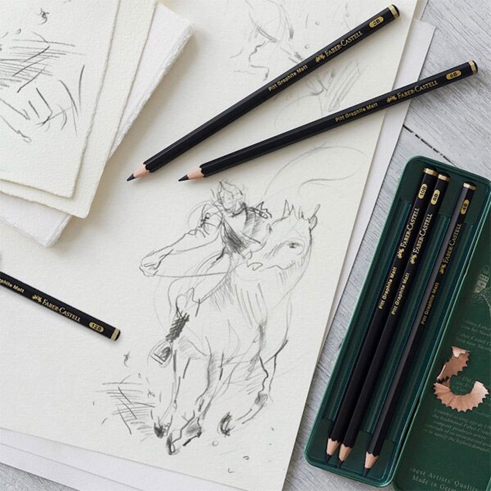Faber-Castell Pitt Matt grafitceruza, 6db-os készlet