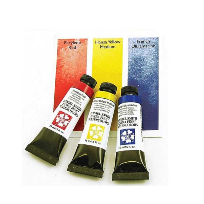 Daniel Smith akvarellfesték készlet, 3 x 15 ml