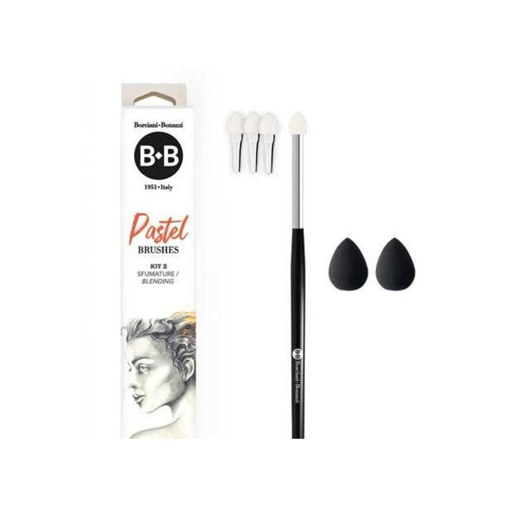 Borciani & Bonazzi Pasztell ecsetkészlet - satírozáshoz