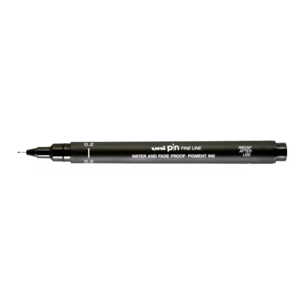 UNI PIN marker - fekete
