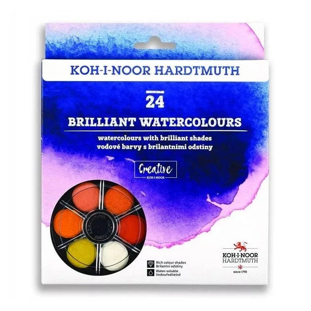 Koh-I-Noor Anilinky 24 db-os akvarellfesték készlet