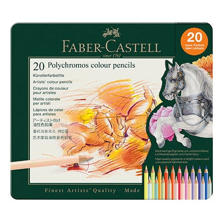 Faber-Castell Polychromos művész színesceruza készlet - 20 db