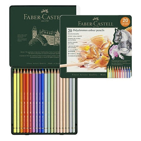Faber-Castell Polychromos művész színesceruza készlet - 20 db
