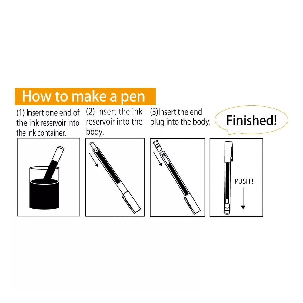 Kuretako Karappo toll üres tintához, 5 db-os szett