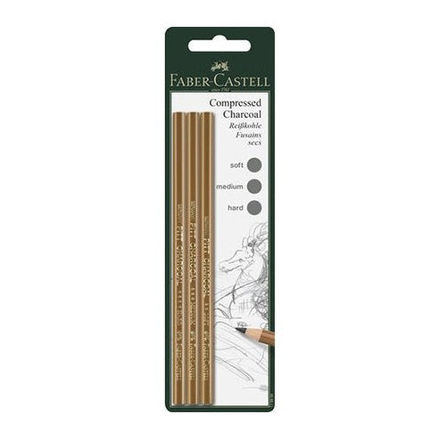 Faber-Castell Pitt préselt szénceruza készlet
