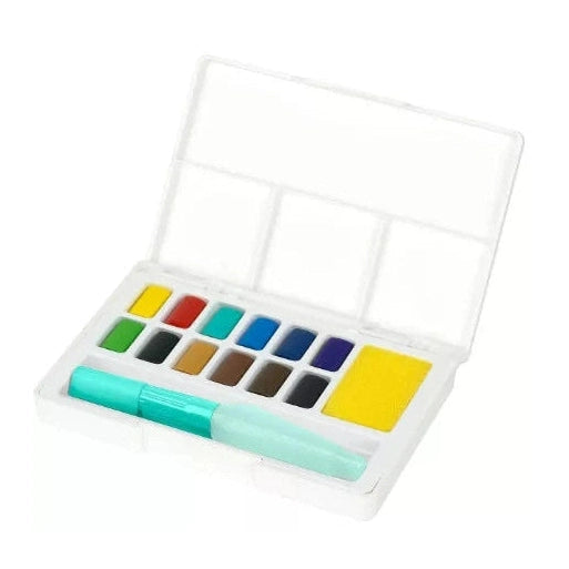 Faber-Castell akvarellfesték készlet, 12 db, Trópusi színek