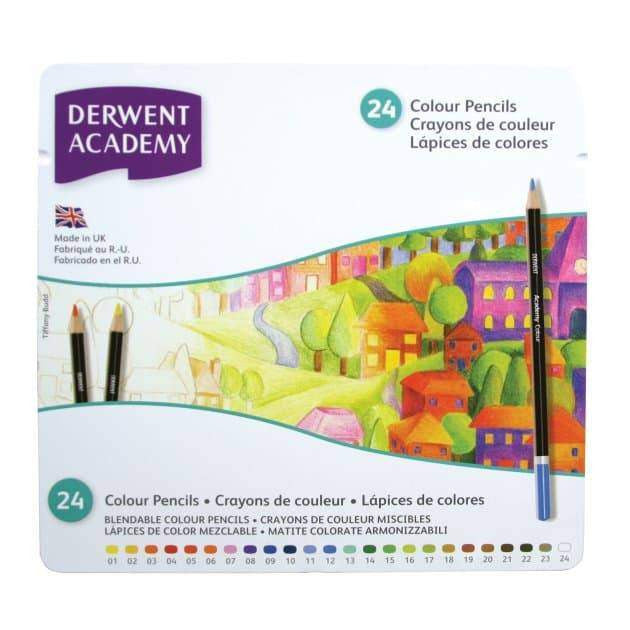 Derwent Academy színes ceruza készlet 24 db-os