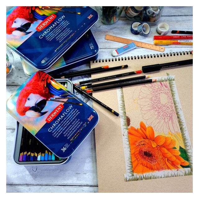 Derwent Chromaflow színes ceruza - 36 db-os