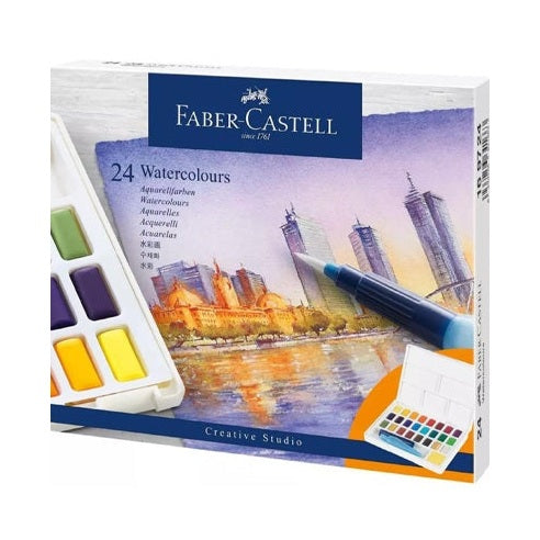 Faber-Castell akvarellfesték készlet, 24 db
