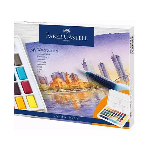 Faber-Castell akvarellfesték készlet, 36 db