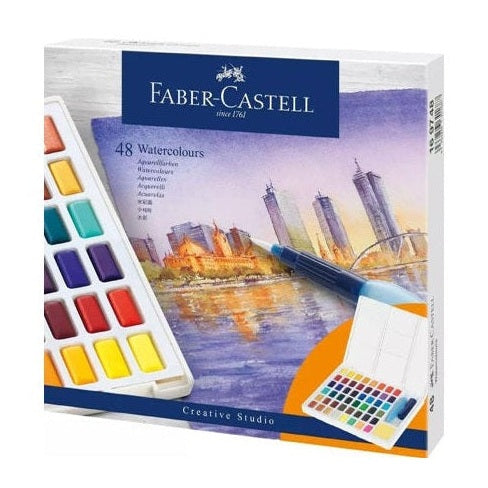 Faber-Castell akvarellfesték készlet, 48 db
