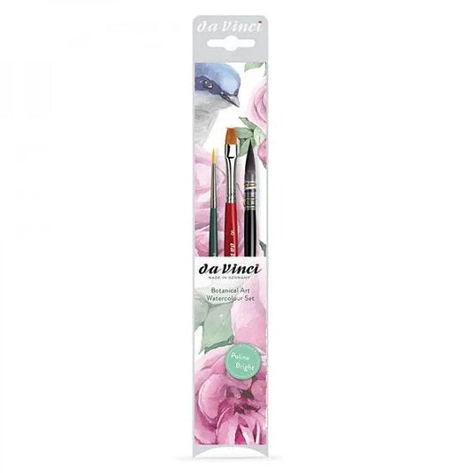 da Vinci Botanical Art akvarell ecsetkészlet