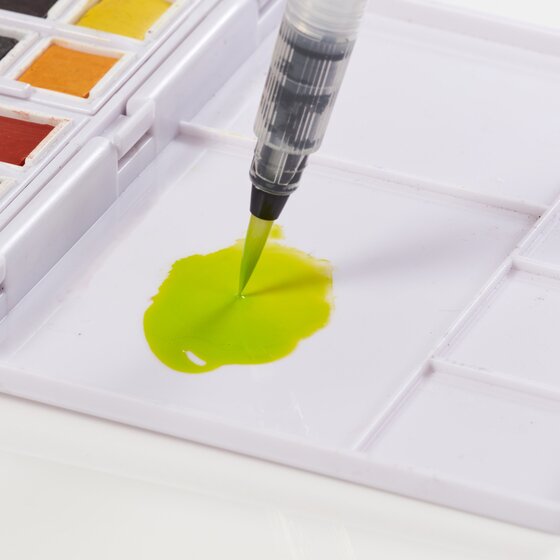 Derwent Inktense akvarellfesték készlet, szilkés, 24 db-os