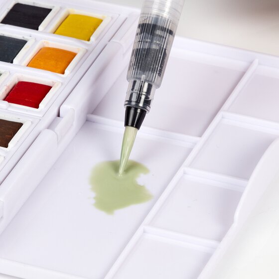 Derwent Line & Wash akvarell készlet, kiegészítőkkel