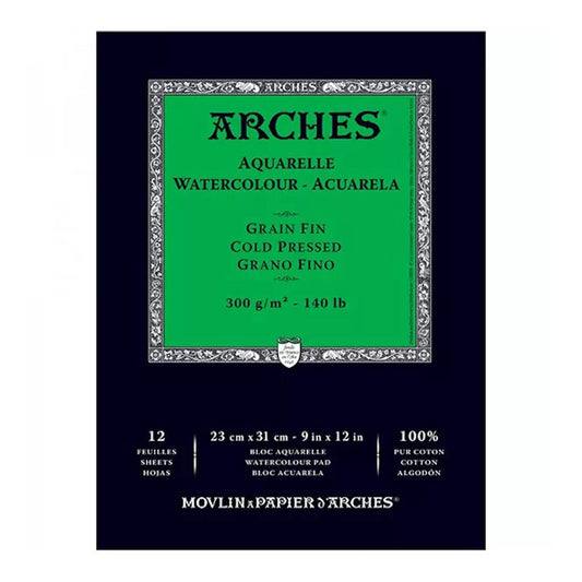 ARCHES akvarelltömb - hidegen préselt