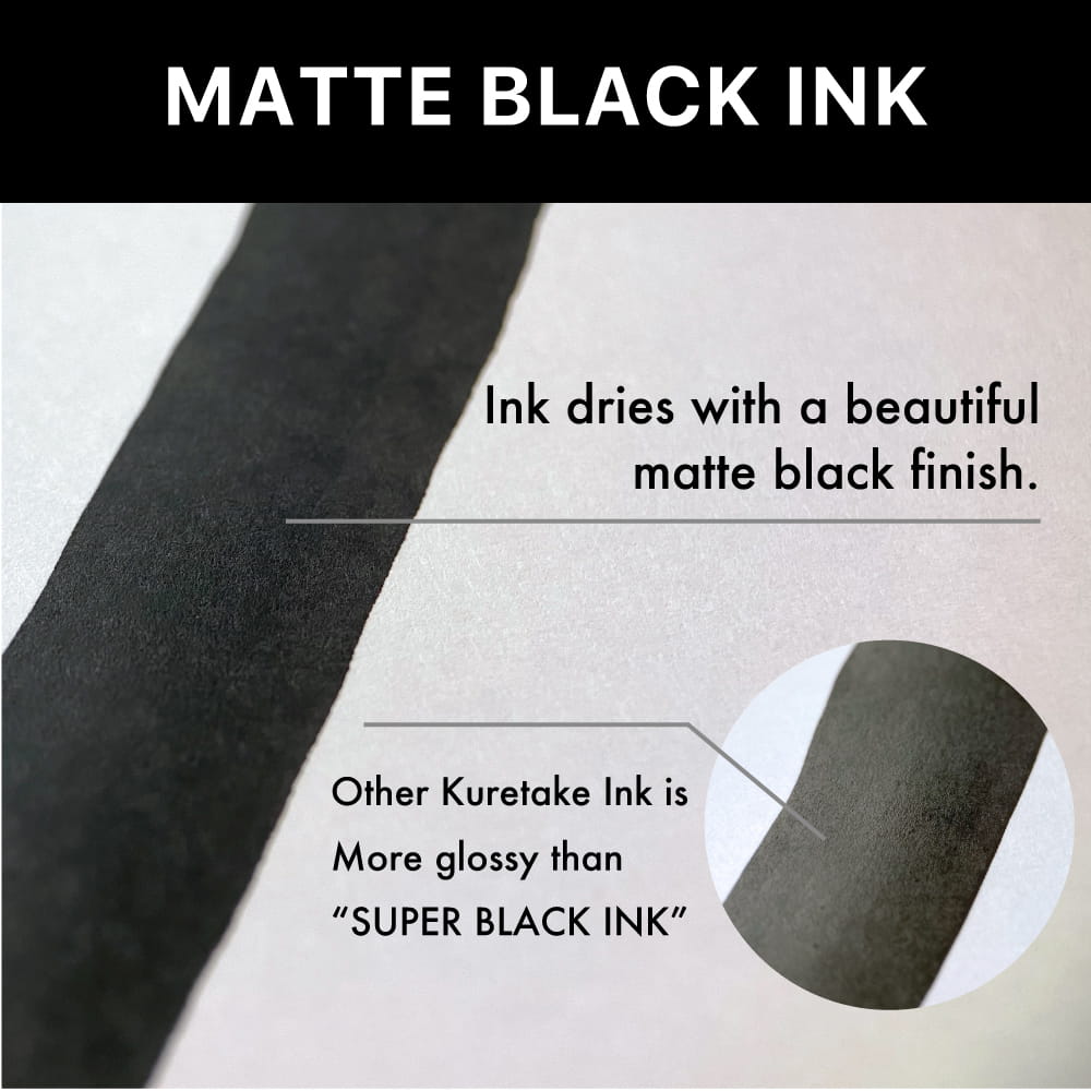 Kuretake Special Black Ink - fekete, 60 ml