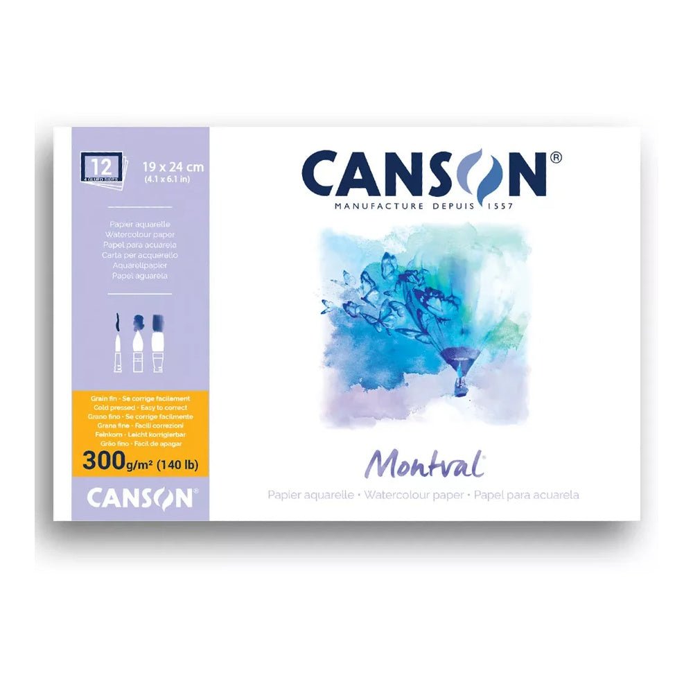 Canson Montval akvarell papír tömb, 300gr