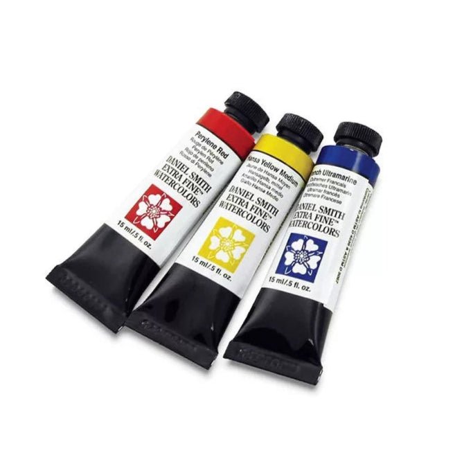 Daniel Smith akvarellfesték készlet, 3 x 15 ml