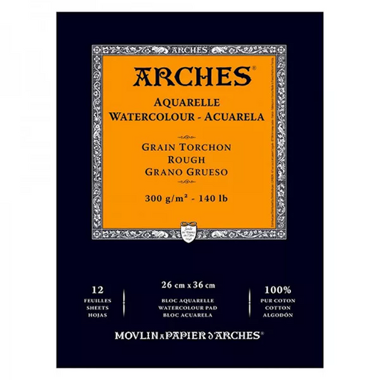 ARCHES akvarelltömb - durva felületű