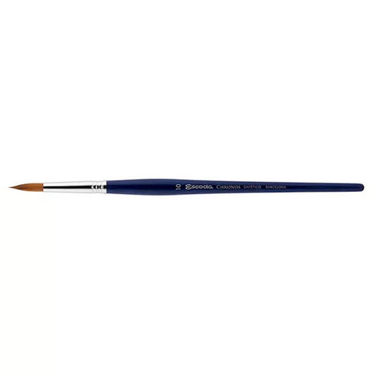 Escoda Chronos szintetikus és természetes szőrű ecset - kerek, hegyes