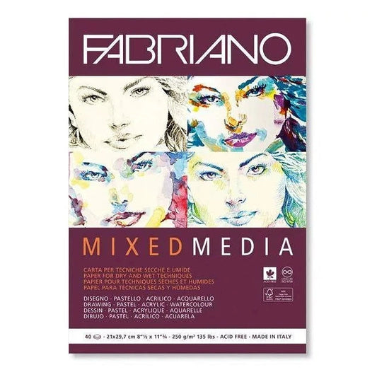 Fabriano Mixed Media rajztömb 250g